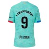 Camiseta de fútbol FC Barcelona Lewandowski 9 Tercera Equipación 23-24 - Hombre